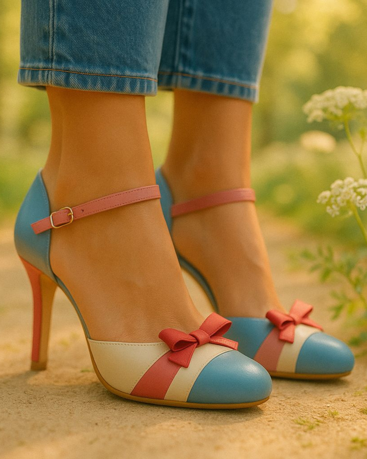 Julia - Sandalen mit Eleganten Absatz