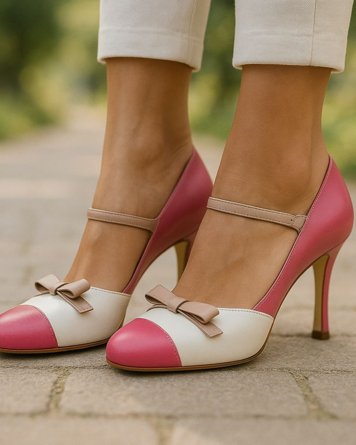 Julia - Sandalen mit Eleganten Absatz