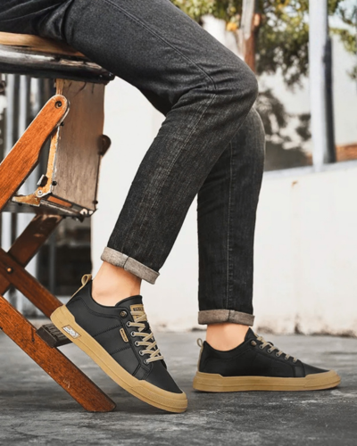 HARRINGTON – Klassische Sneaker aus Leder