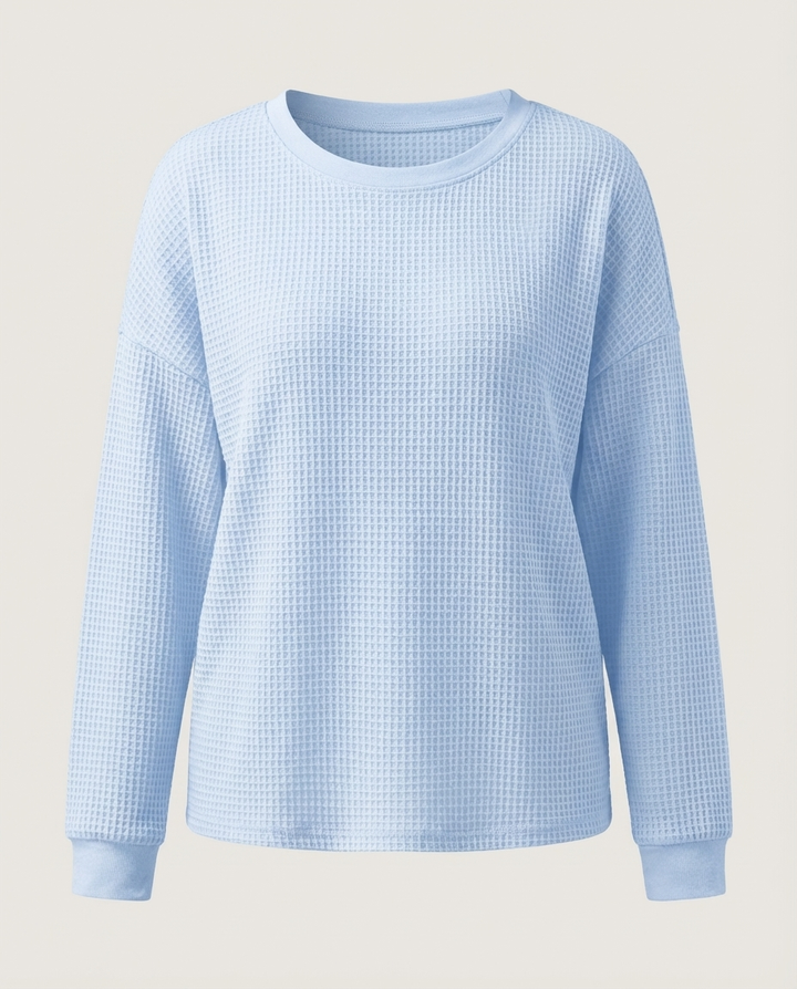 Elora - Texturiertes Sweatshirt