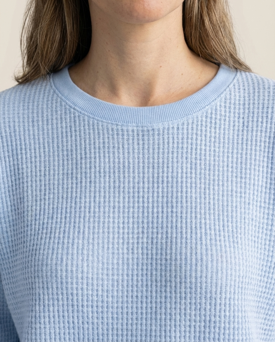 Elora - Texturiertes Sweatshirt