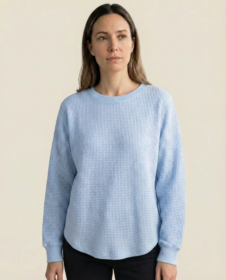 Elora - Texturiertes Sweatshirt