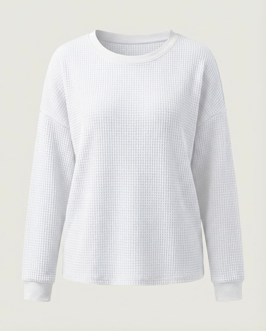 Elora - Texturiertes Sweatshirt