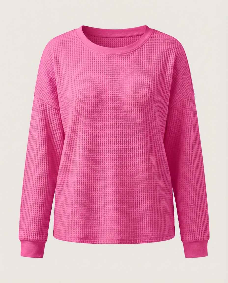Elora - Texturiertes Sweatshirt