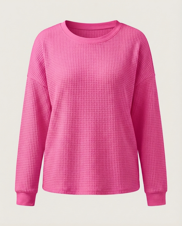 Elora - Texturiertes Sweatshirt