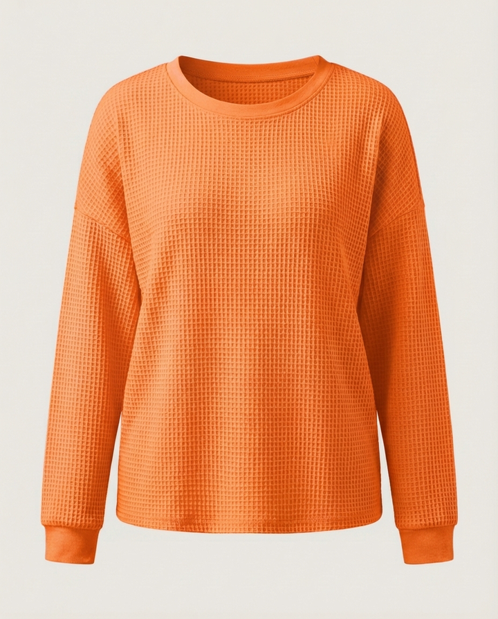 Elora - Texturiertes Sweatshirt