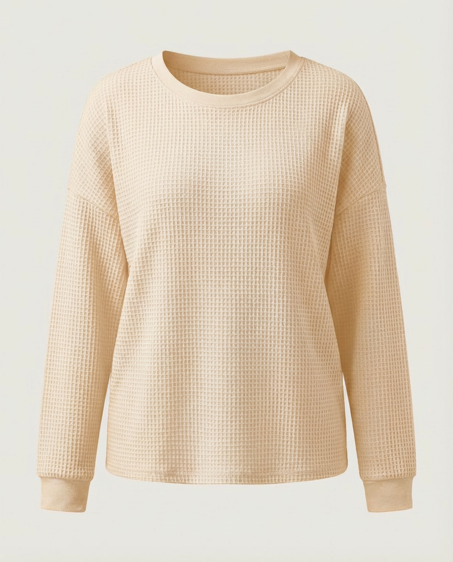 Elora - Texturiertes Sweatshirt