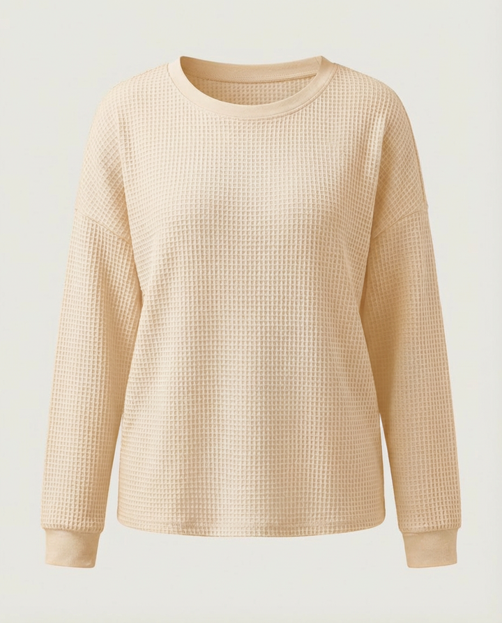 Elora - Texturiertes Sweatshirt
