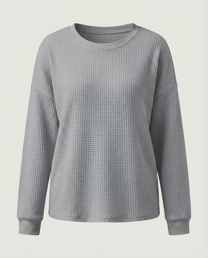 Elora - Texturiertes Sweatshirt
