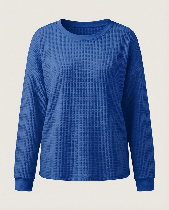 Elora - Texturiertes Sweatshirt
