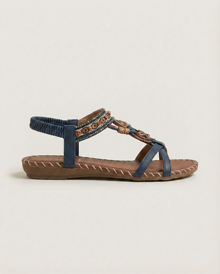 Lydia - Dekorative Komfortsandalen