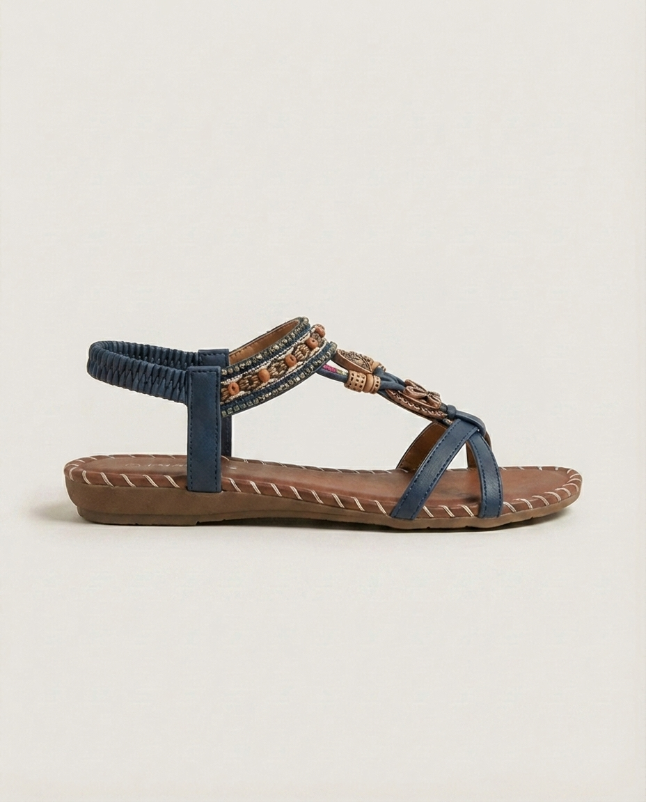 Lydia - Dekorative Komfortsandalen