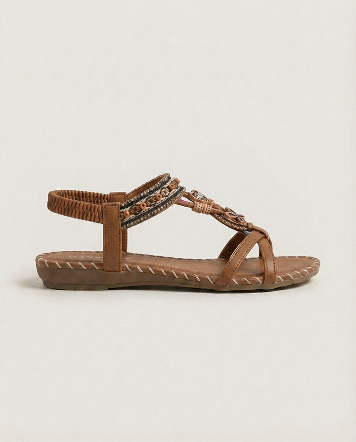 Lydia - Dekorative Komfortsandalen