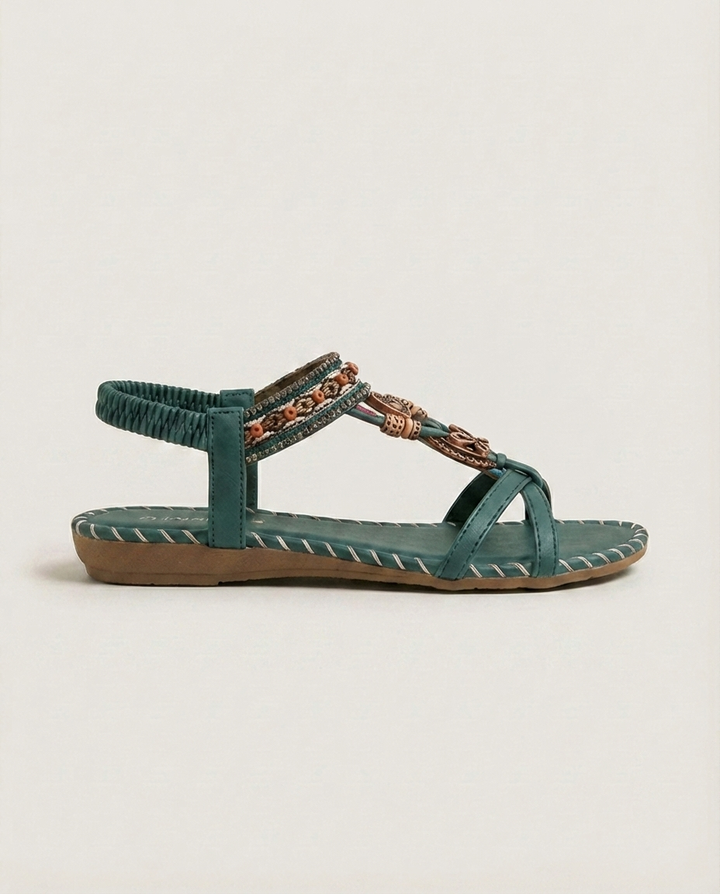 Lydia - Dekorative Komfortsandalen