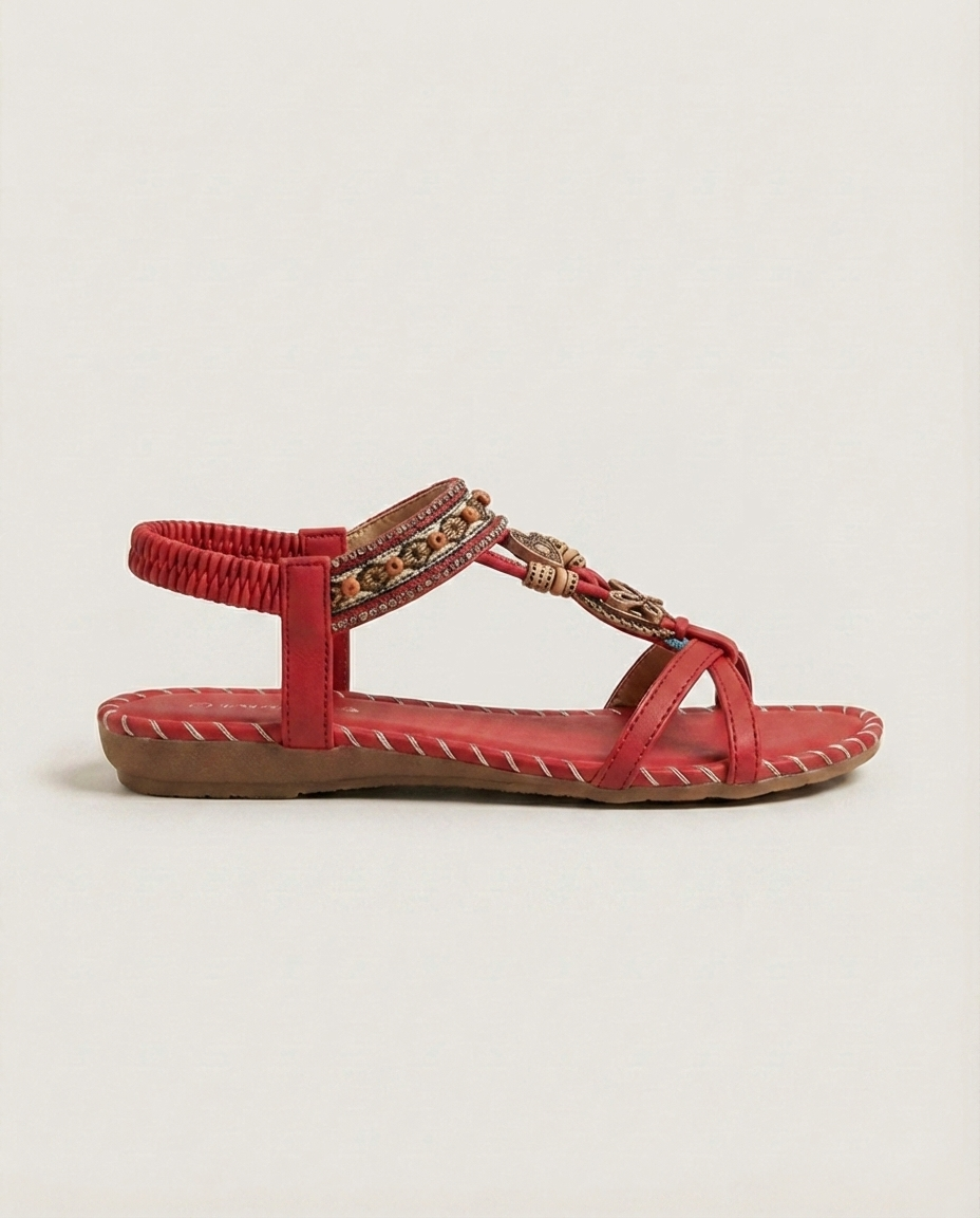 Lydia - Dekorative Komfortsandalen