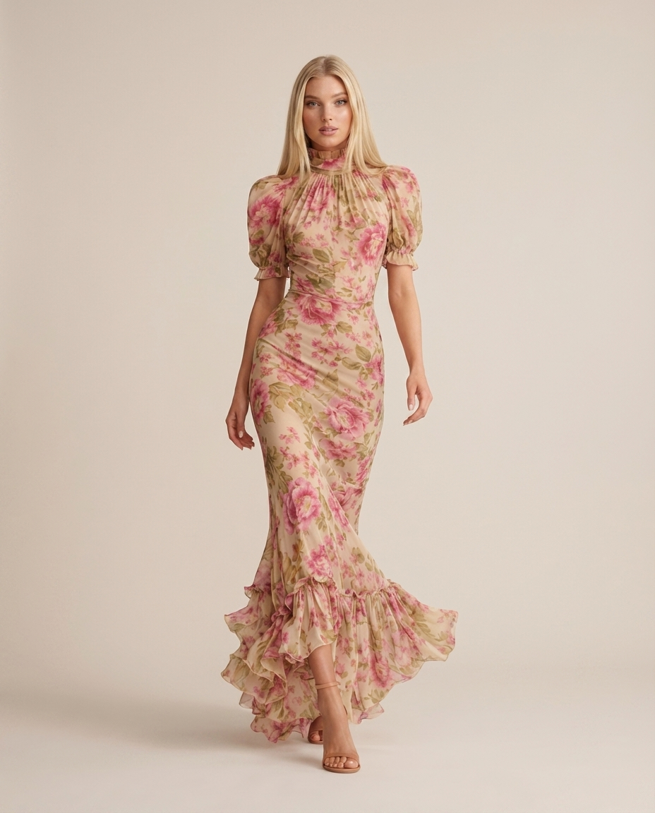 Colette - Elegantes Maxikleid