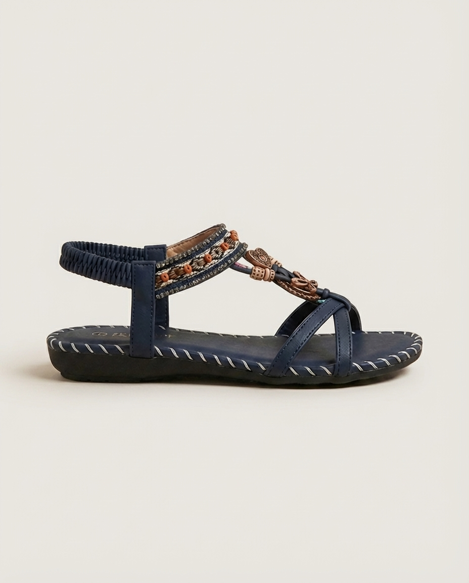 Lydia - Dekorative Komfortsandalen