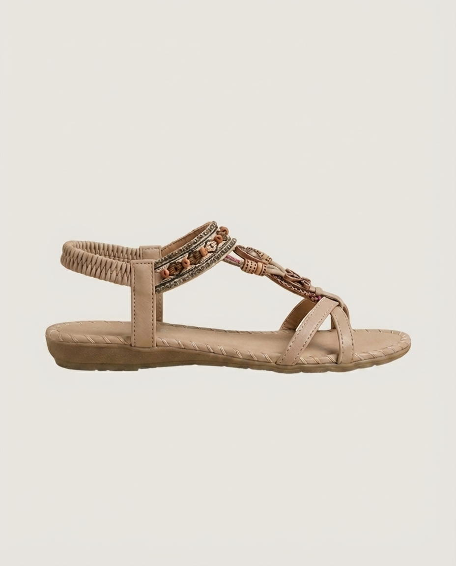 Lydia - Dekorative Komfortsandalen