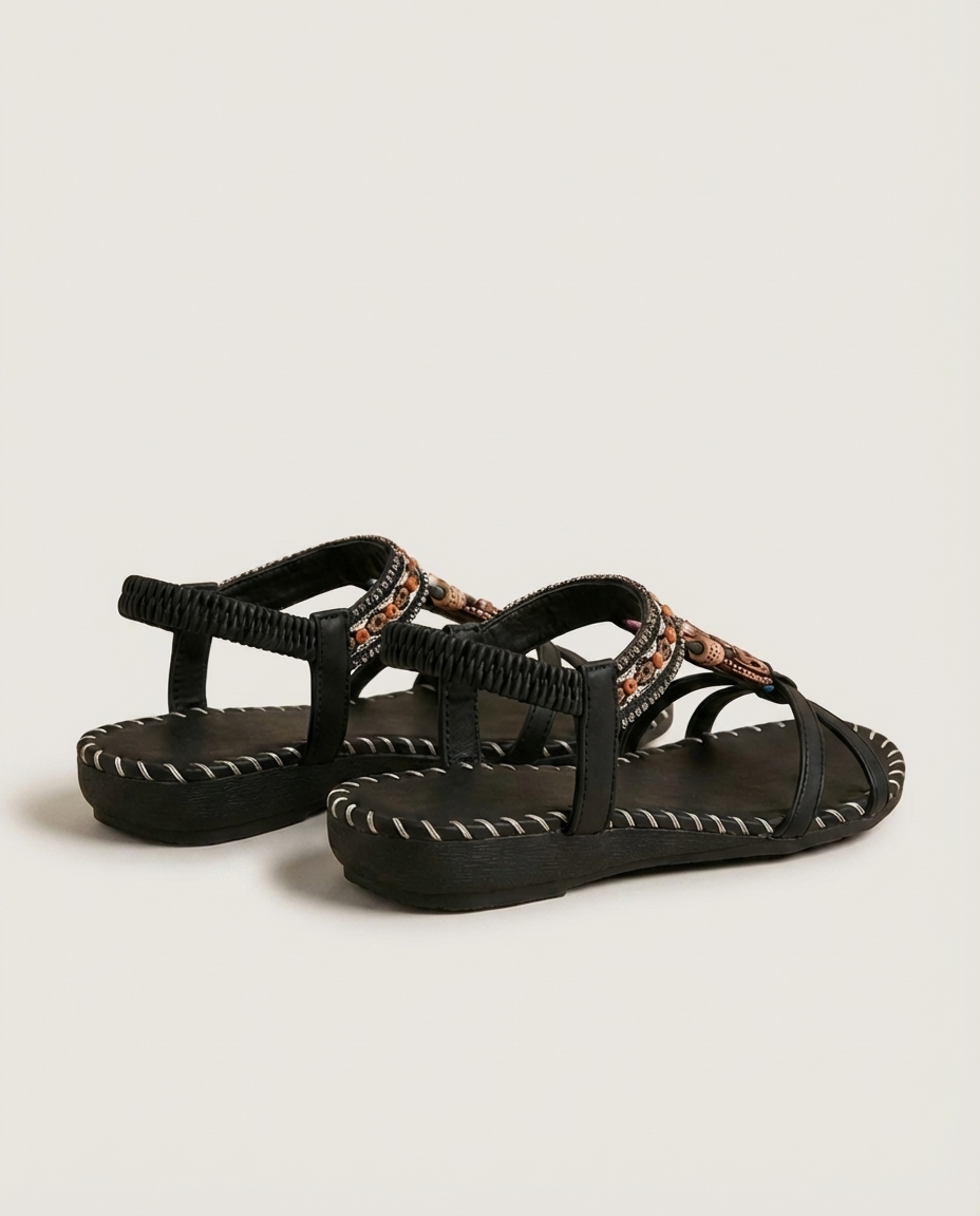 Lydia - Dekorative Komfortsandalen