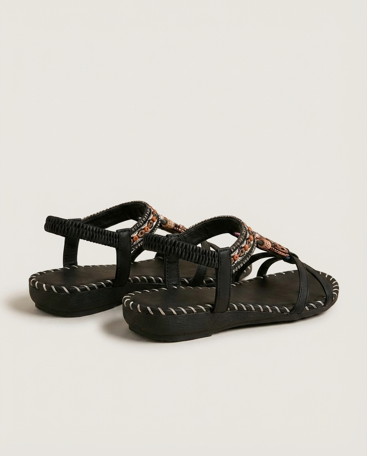 Lydia - Dekorative Komfortsandalen