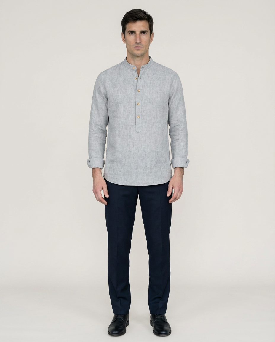 Kyle - Henley-Shirt