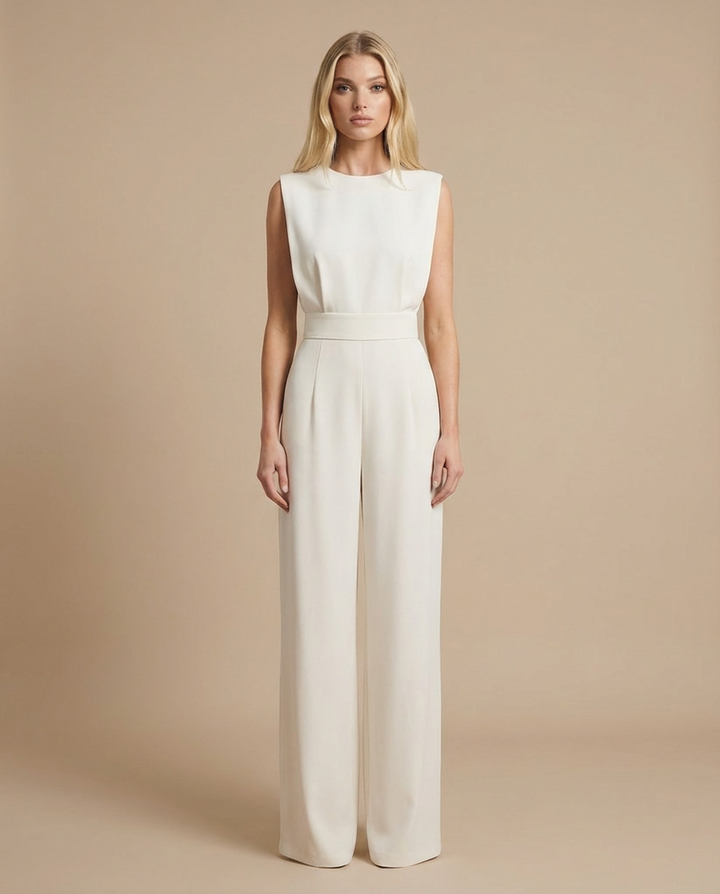 Aria - Jumpsuit mit Taillengürtel