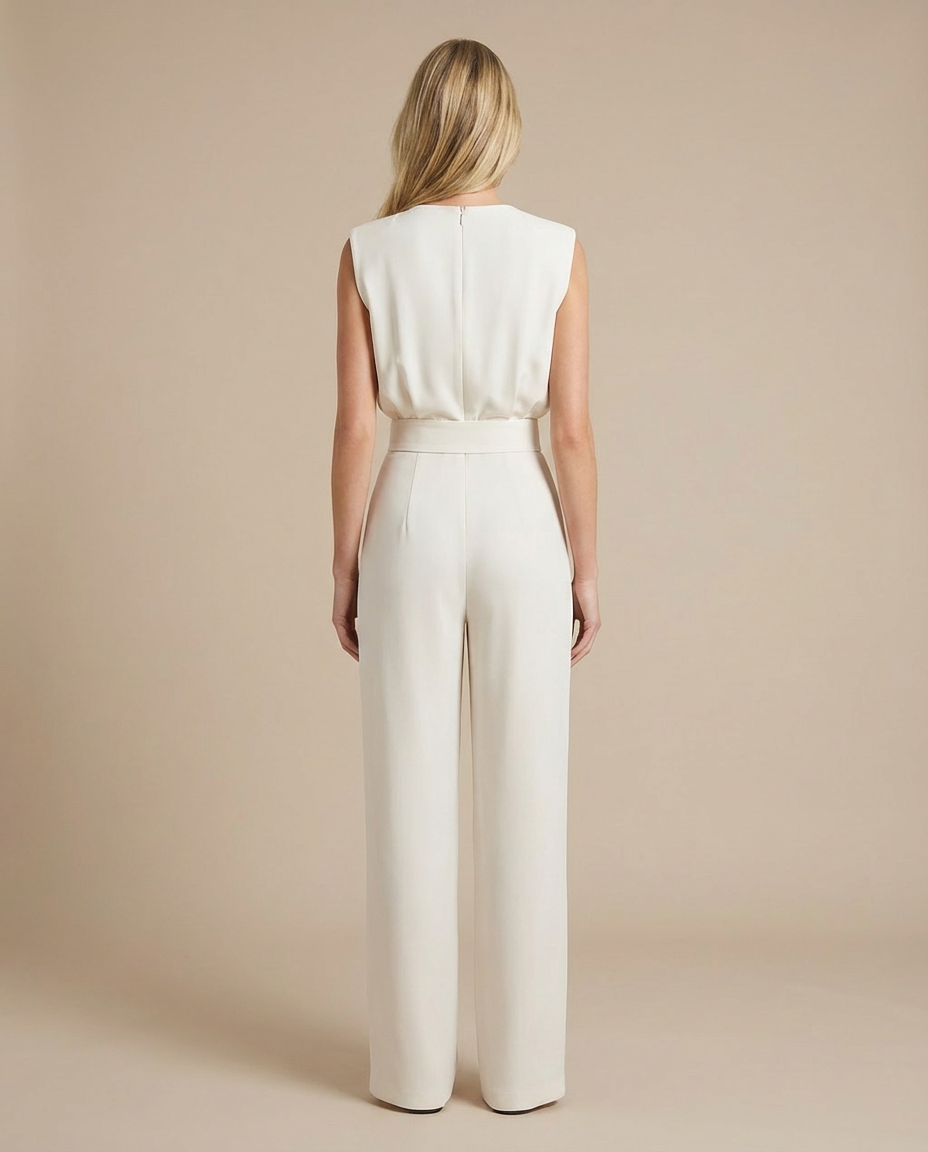 Aria - Jumpsuit mit Taillengürtel
