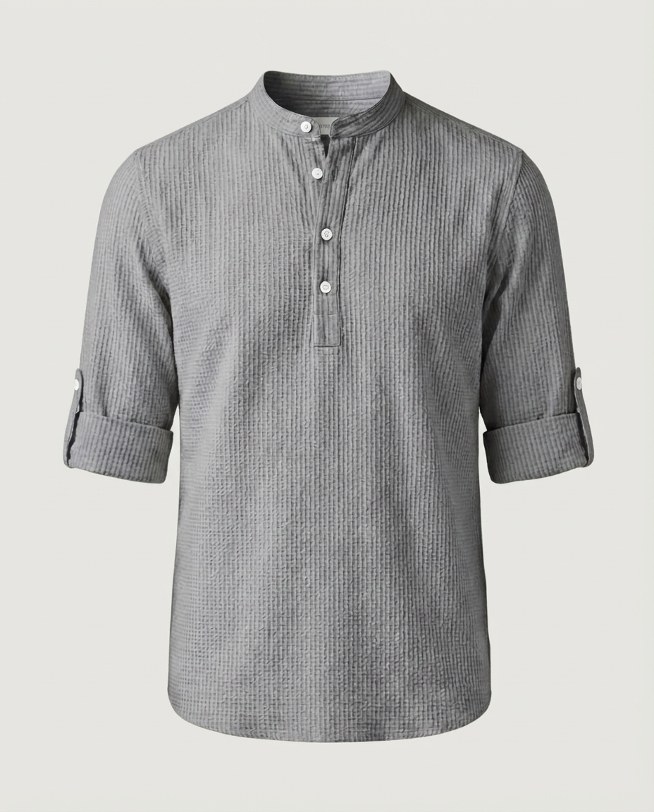 Hudson - Henley-Shirt