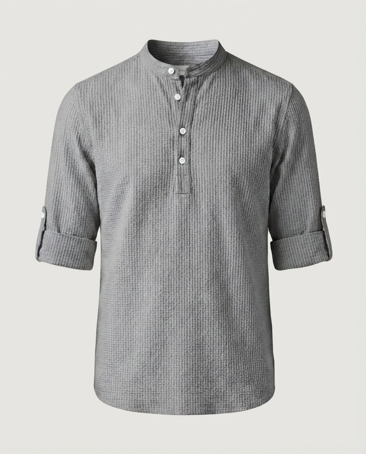 Hudson - Henley-Shirt