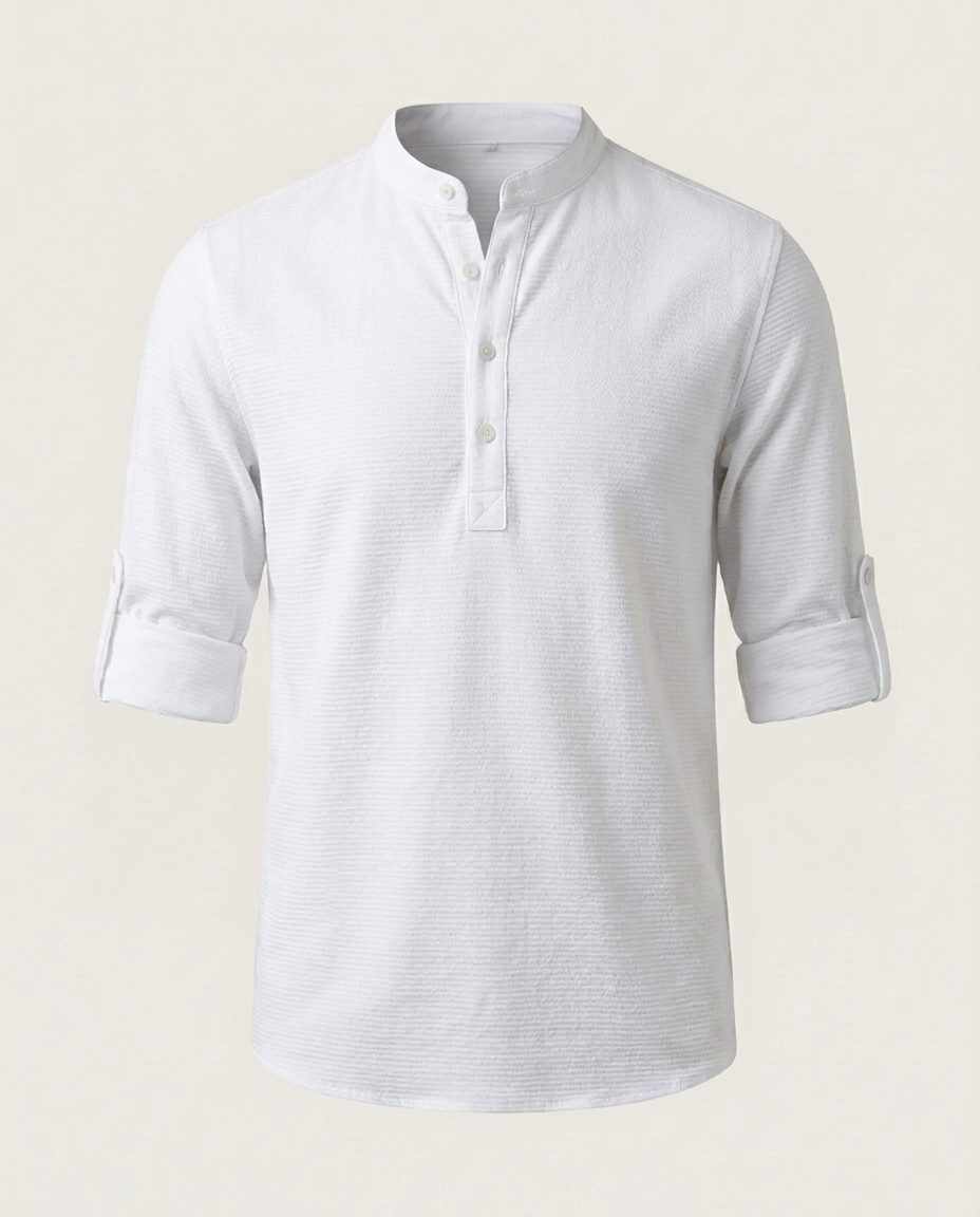 Hudson - Henley-Shirt