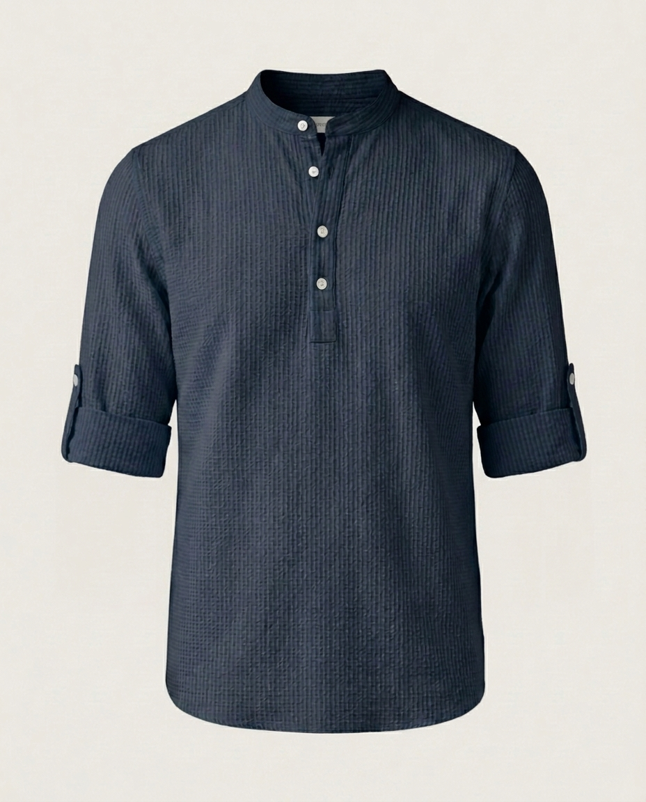 Hudson - Henley-Shirt