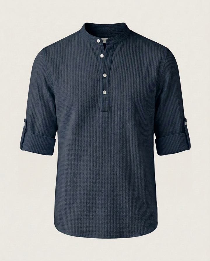 Hudson - Henley-Shirt