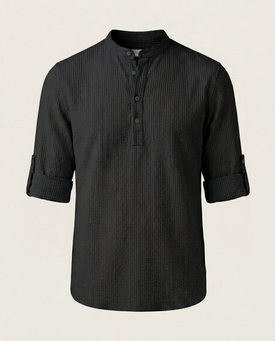Hudson - Henley-Shirt