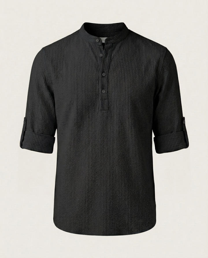 Hudson - Henley-Shirt