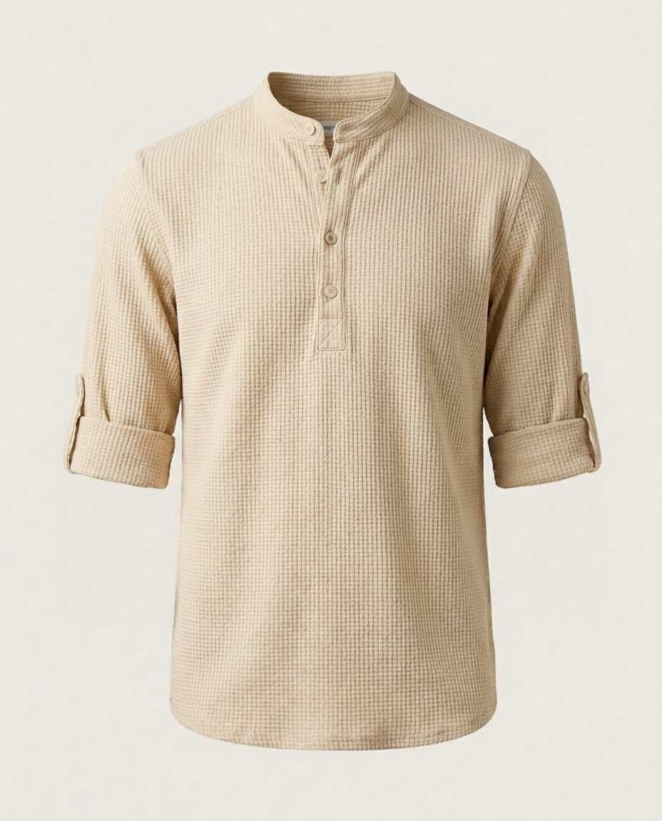 Hudson - Henley-Shirt