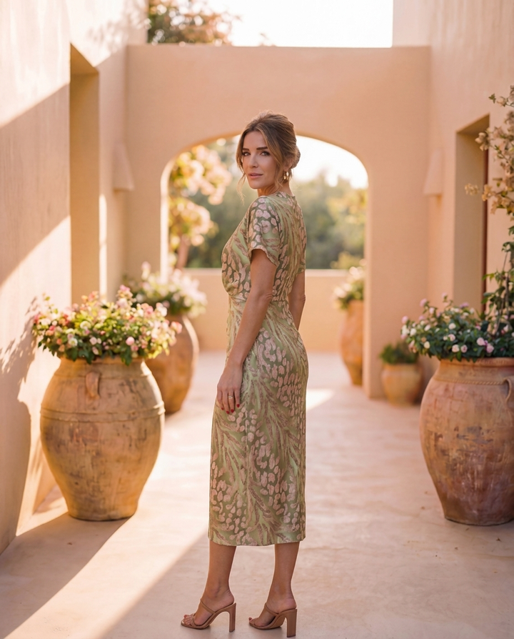 Giulia – Elegantes Kleid aus leichtem, fliessendem Stoff