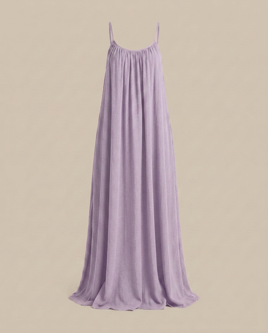 Mila - Langes Kleid mit freiem Rücken