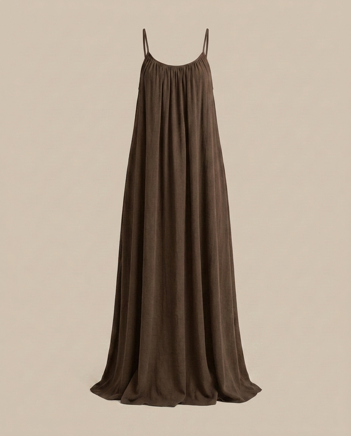 Mila - Langes Kleid mit freiem Rücken