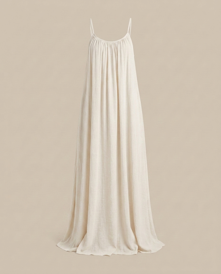 Mila - Langes Kleid mit freiem Rücken