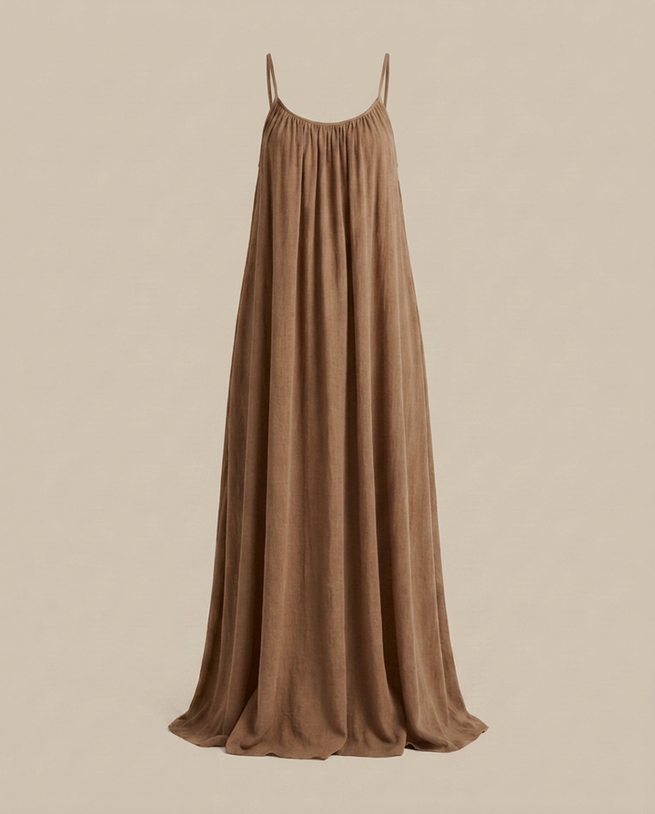 Mila - Langes Kleid mit freiem Rücken
