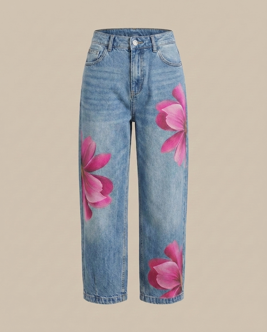 Sophia - Elegante Blumenhose