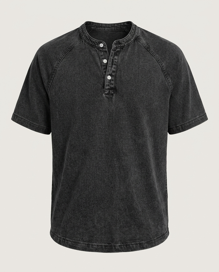 Vincent - Vintage Button-Up Hemd für Herren