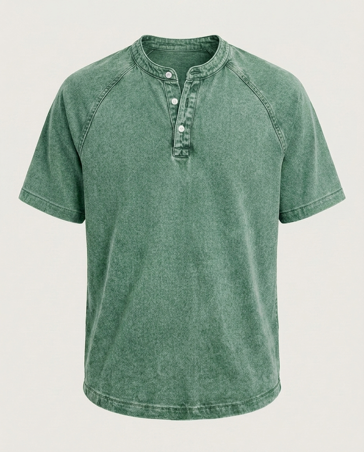 Vincent - Vintage Button-Up Hemd für Herren