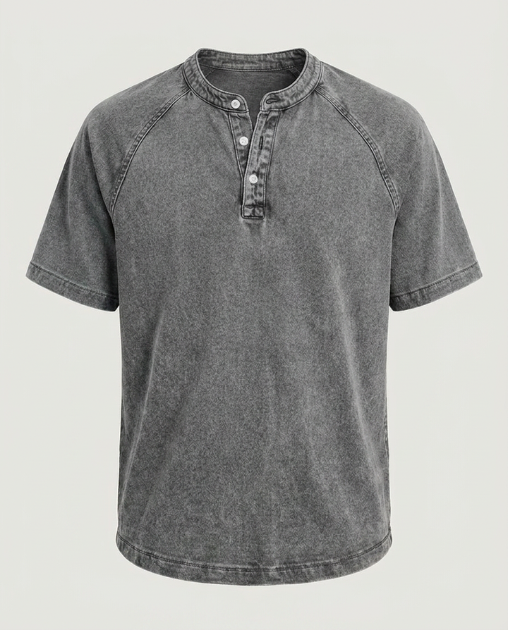 Vincent - Vintage Button-Up Hemd für Herren