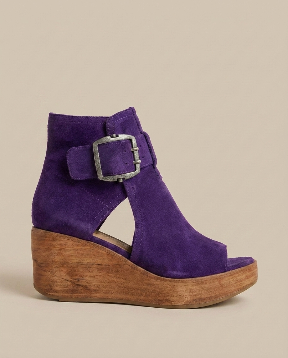 Orélisse — Offene Wedge-Stiefeletten im modernen Stil