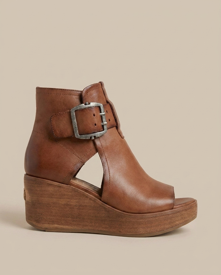 Orélisse — Offene Wedge-Stiefeletten im modernen Stil