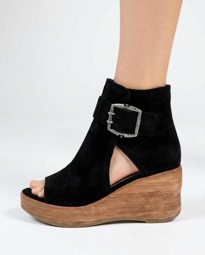 Orélisse — Offene Wedge-Stiefeletten im modernen Stil
