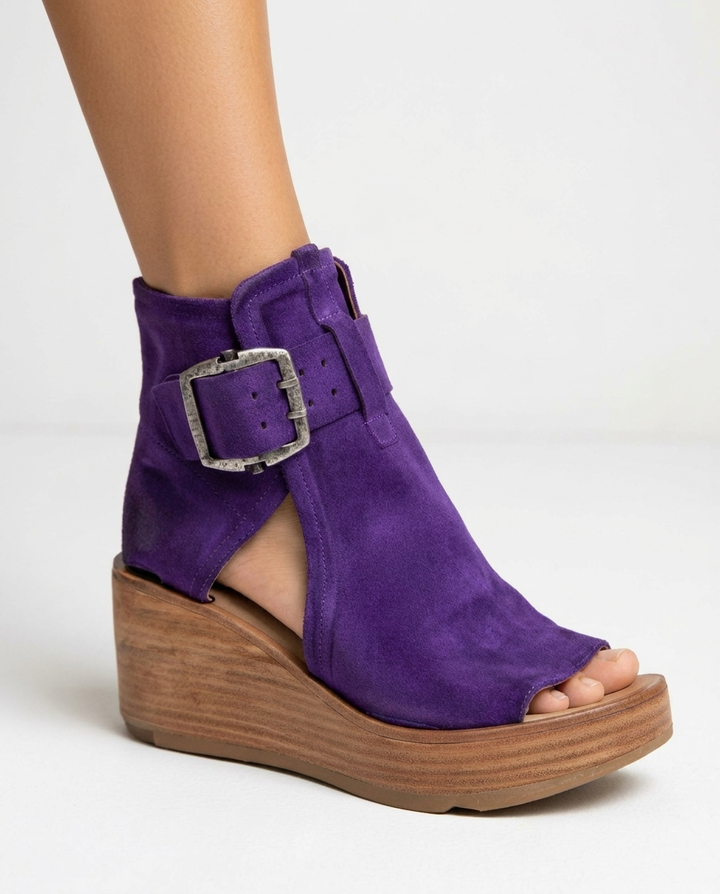 Orélisse — Offene Wedge-Stiefeletten im modernen Stil